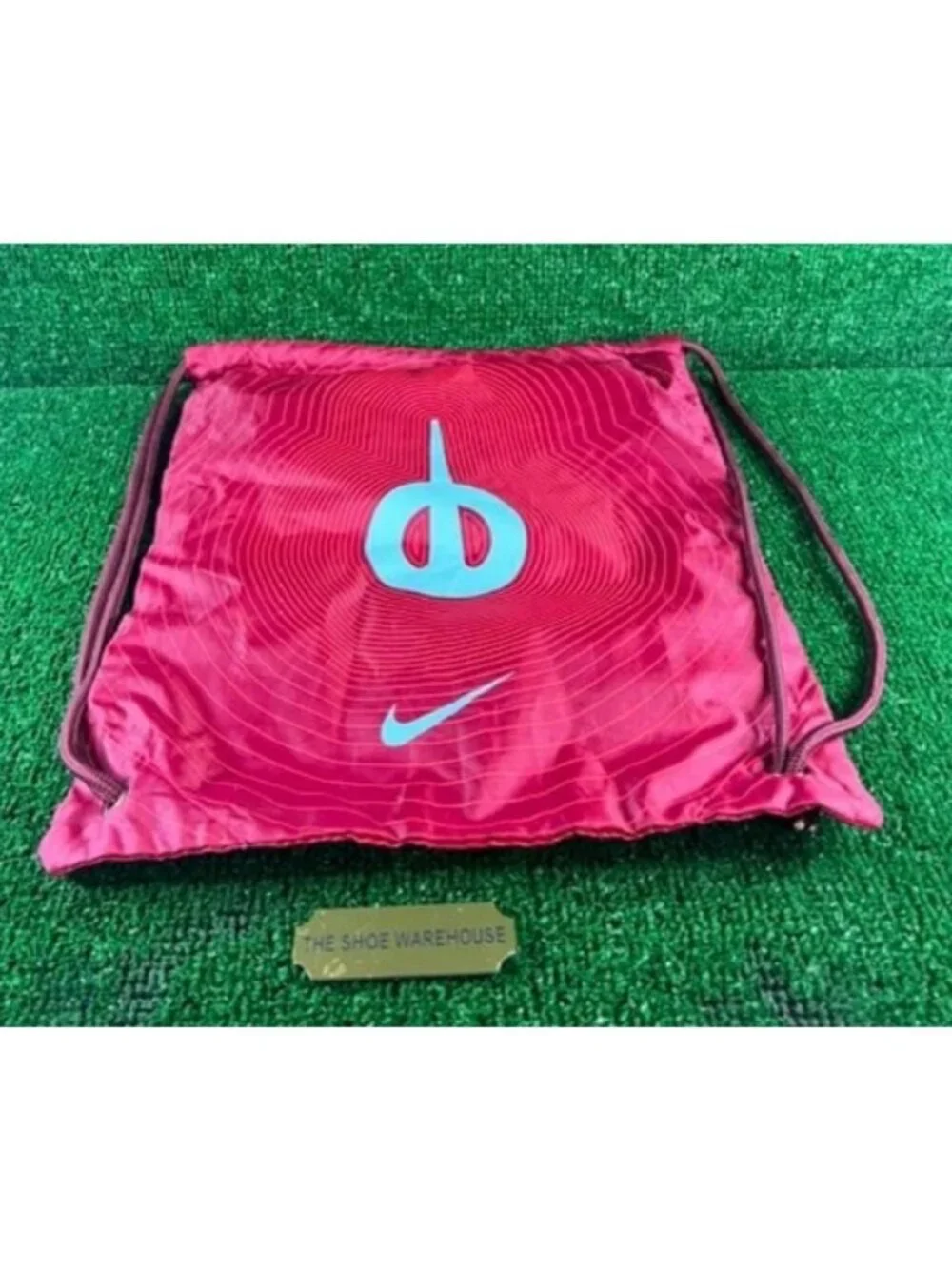 Nike Tiempo Dust Bag Shoes Soccer Sneakers Cleats Travel Tote Red NEW